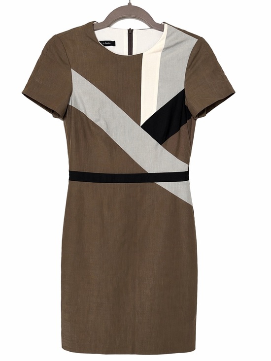 Judith & Charles Dresses & Skirts - Judith & Charles Linen Blend Dress Sz 4 Made in Canada Designer Business Chic